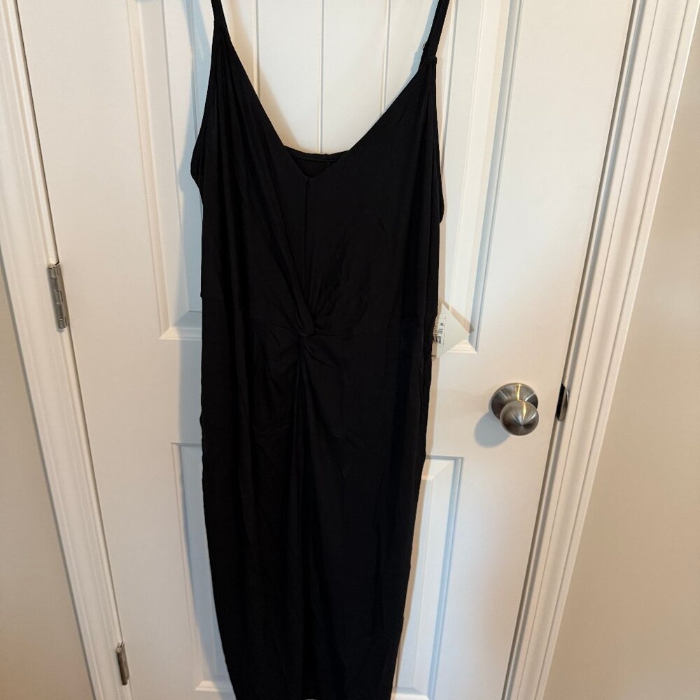 Ava & Viv Black Jersey Dress